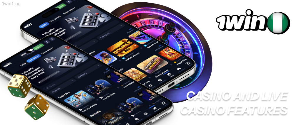 1win Casino and Live Casino
