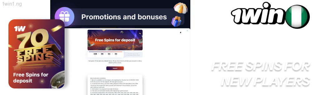 1win gives up to 400 free spins