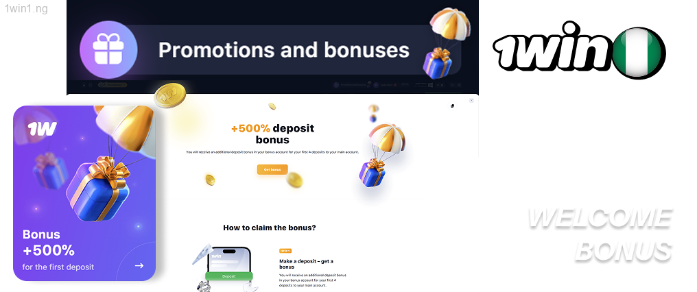 Welcome Bonus in 1win