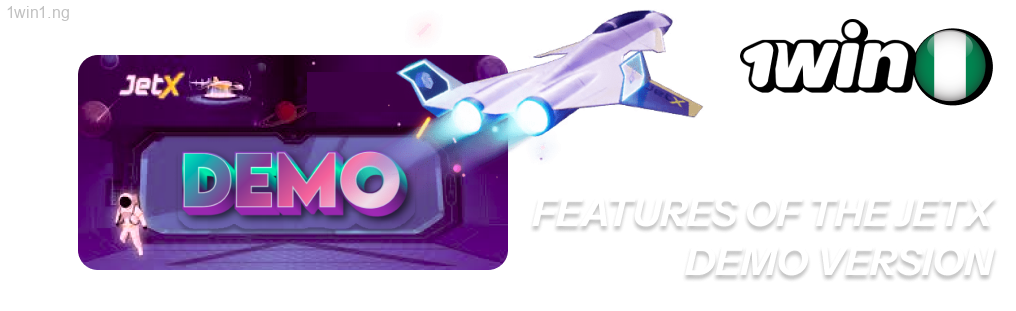 1win JetX is available in demo mode