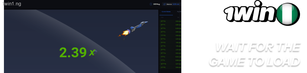 Wait for the game to load 1win JetX