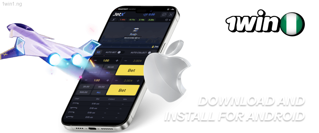 You can also download the 1win JetX app for iOS
