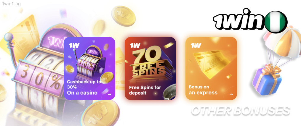 1win provides several incentives for casino players and bettors