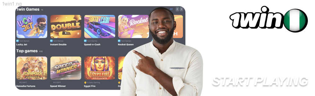 Select the 1win game