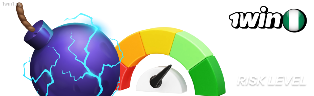 1win Nigerian gamblers can choose their risk level