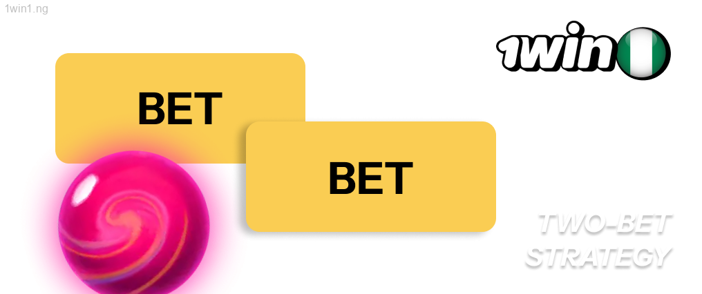 Two-Bet Strategy 1win Plinko