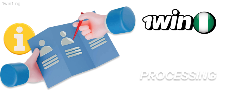 The 1win company acquires the right to process personal details