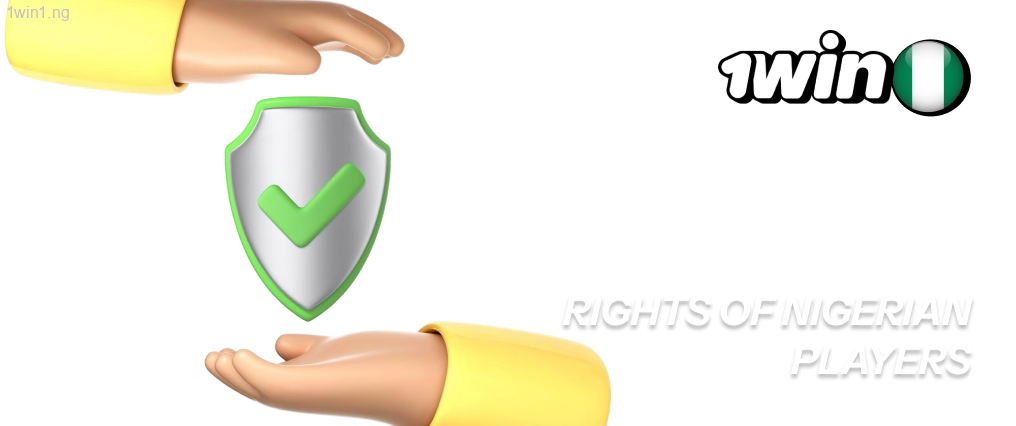 1win player on the site has rights related to their data